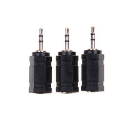 3,5 mm mannelijk tot 2,5 mm vrouwelijke audioconnectoren adapter stereo socket aux adapters connector voor microfoon