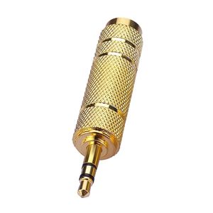 3.5mm to 6.35mm Audio Adapter Connector Earphone Amplifier Audio Adapter Microphone AUX 6.3 3.5 Mm Converter