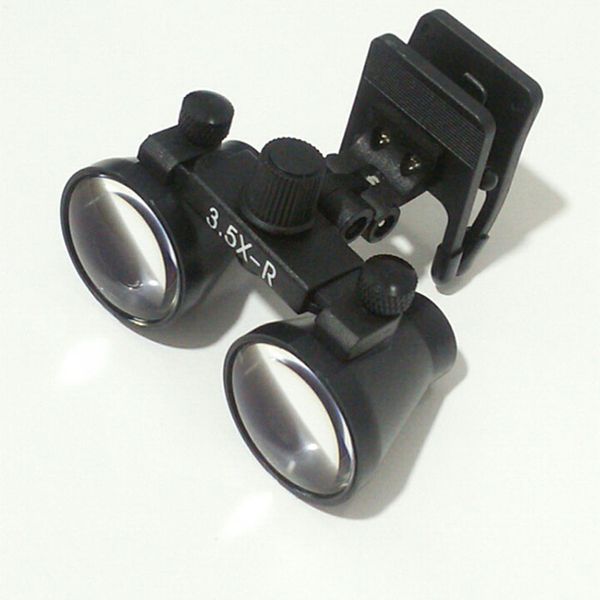 Freeshipping 3.5x Lunettes Clip Loupes Binoculaire Lab montre Loupe WD 260-380MM Loupe