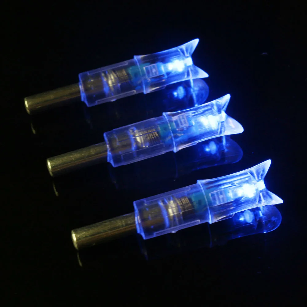 3/6 / 12pcs Arbores intermédiaires Arc archerie luminaire LED LED Éclair