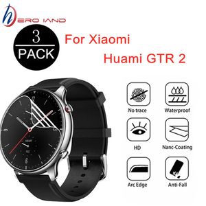 3/6/9 stcs TPU hydrogelfilm voor Huami Amazfit GTR 2 GTR2 Smart Watch Volledig scherm Protector HD Clear Anti-Scatch Film Not Glass Not Glass