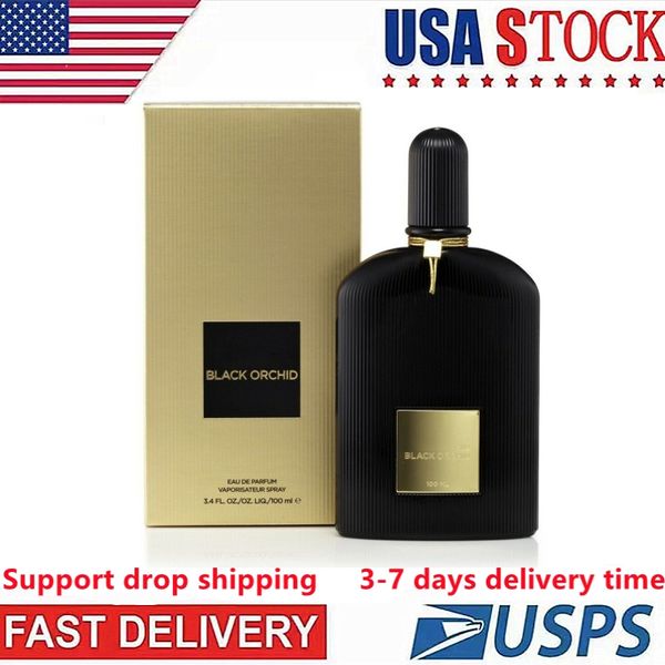 Tiempo de entrega de 3 a 6 días en EE. UU. Perfume para mujer Black Orchid EDP Niza olor Body Spray Perfume elegante para dama