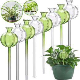 3/6 morceaux de distributeur automatique du distributeur de plante en verre planter Système d'irrigation goutte à goutte pour le ménage et le bureau Utilisation 240428