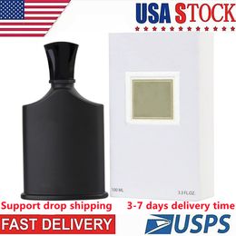 Délai de livraison de 3 à 7 jours aux États-Unis Parfum pour homme 100 ml Eau De Parfum Parfum longue durée Spray corporel Odeur originale Cologne pour homme