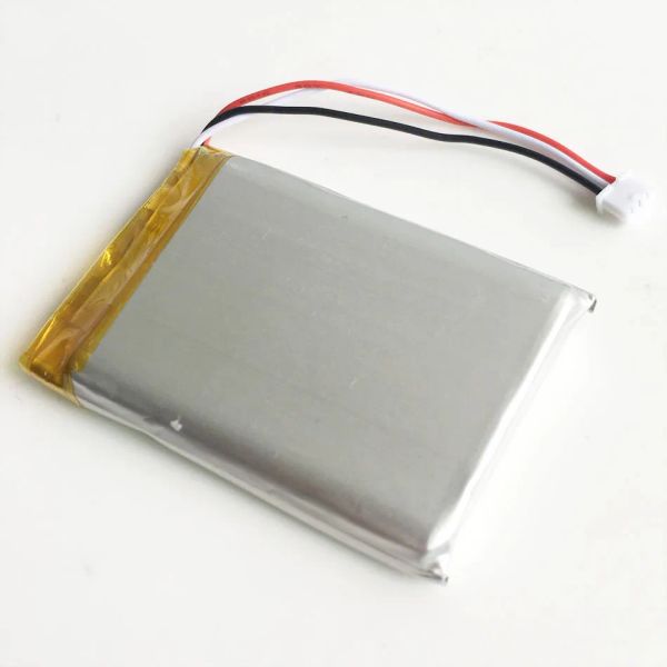 3,7V 1200mAh Lipo Polymer Lithium Reccharteable Battery + JST 1,25 mm 3pin Plug pour GPS DVD Bluetooth Recorder E-Book Camera 603450