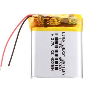 3,7 V 453030 400mAh Batterie en polymère lithium pour 3,7 V 400mAh 453030 Plug MP3 MP4 MP5 GPS Bluetooth Polymer Reccharte