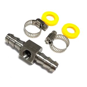 3/8 Brandstofdrukmeteradapter T-vormige slangconnector Algemene motoren Quick Connect-accessoire