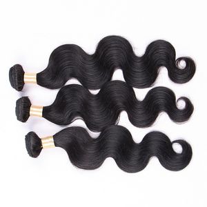 3 bundles 100g pc 3pcs lot vague de corps cheveux humains tissage brésilien péruvien malaisien vierge trame de cheveux remy 100 extensions de cheveux humains