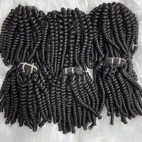 Paquets de cheveux bouclés de printemps, Extension de cheveux naturels vietnamiens bruts non traités, vente en gros, lots de 3