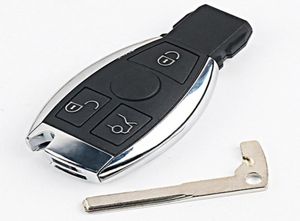 Carcasa de repuesto de 3 botones, funda inteligente para llave de mando a distancia para MercedesBenz BGA CLS CLK CLA SLK W203 W210 W211 AMG W2043542378