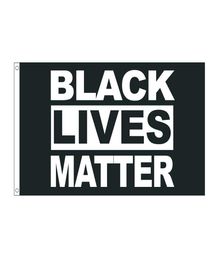 3 par 5 pieds drapeau noir Lives Matter Flag Blm Peace Protest Banner Outdoor Banner Flag8742299