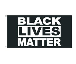Drapeau Black Lives Matter de 3 par 5 pieds, bannière extérieure pour protestation de la paix BLM, flag5016903
