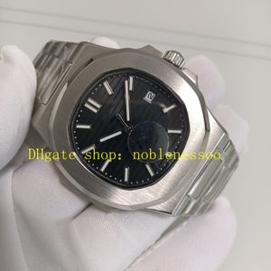 5 stijl super automatisch horloge heren 40 mm klassieke zwarte wijzerplaat roestvrijstalen armband transparante achterkant horloges Azië Cal.324 beweging casual mechanische horloges