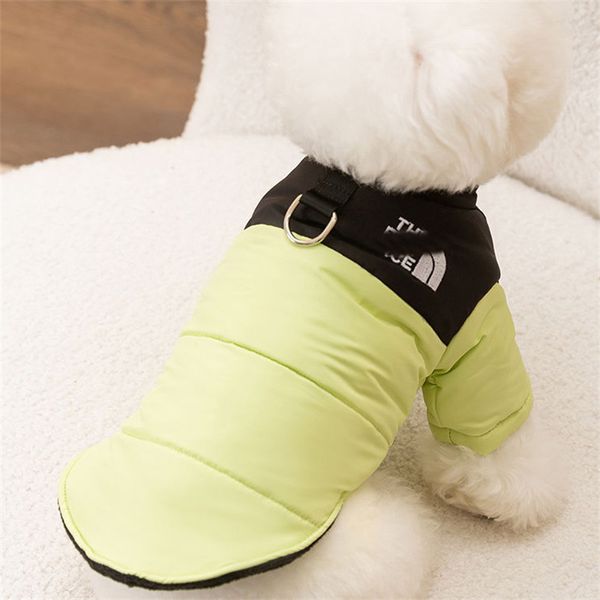 3 couleurs Designer coton chiens tissu hiver chaud classique doux vêtements pour chiens à la mode de luxe mignon tissu pour animaux de compagnie veste chien chat sweat-shirt