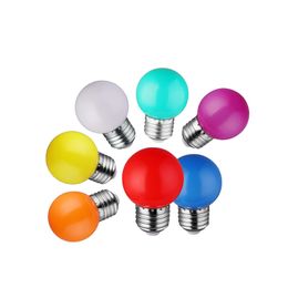 3-kleurige dimmable G45 LED-lampen 40W lamp 2700K 4W E26 E27 LED Globe Lamp plafondventilator Kroonluchter Licht AC85-265V Home Lighting Decoratieve plafonds Crestech168