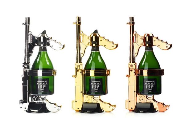 3 colores Gun Bottle Bottle Gun con vertido de botella de jet para Night Club Party Lounge5907722