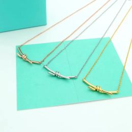 3 kleuren mode luxe ontwerper liefde ketting vrouwen paragraaf sleutelbeen goud perzik hart hanger kettingen fijne sieraden