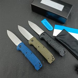 3 couleurs 4400 Casbah Auto Tactical Pocket Pocket Knife D2 Satin Drop Point Blade Texture Nylon Brazing Gather Multifonction Hunting Edc Automatic Hunting Knife 4850 3300