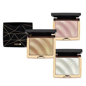 3 Color Hojo Makeup Face Palette Bronze Blush Contour de surligneur pour la femme Nature Proof de Water High Quality 240327