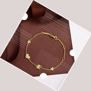 3 couleurs bracelet bracelet plaqué or 18 carats 8 styles bracelets chaîne bracelet luxe femmes bracelet minimaliste bijoux charme cadeaux Bracelets ensemble cadeau