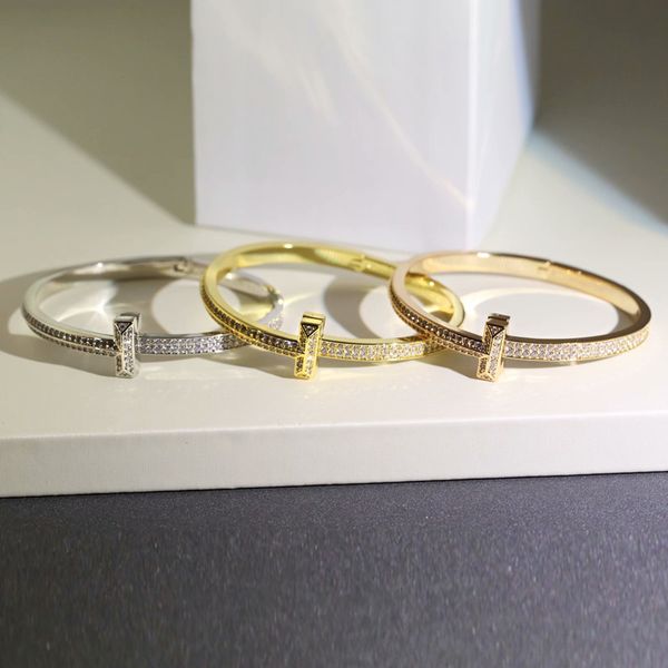 3 couleurs U bracelet plaqué or 18 carats bracelet argent bijoux géométrie bijoux chaîne en forme de U femmes bracelet de luxe or rose bracelets polyvalents ensemble cadeau