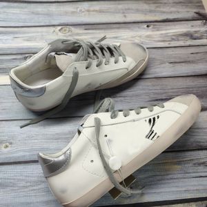 Nouvelle arrivée Sports Designer OG Casual Chaussures Noir Blanc Italie Dirty Old Vintage Ball-Star Hommes Femmes Super-Star Hommes Baskets Baskets Dorées