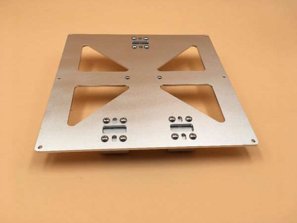 Livraison gratuite pièces d'imprimante 3 D Reprap Prusa i3 tout métal alliage d'aluminium Y Kit de plaque de chariot 