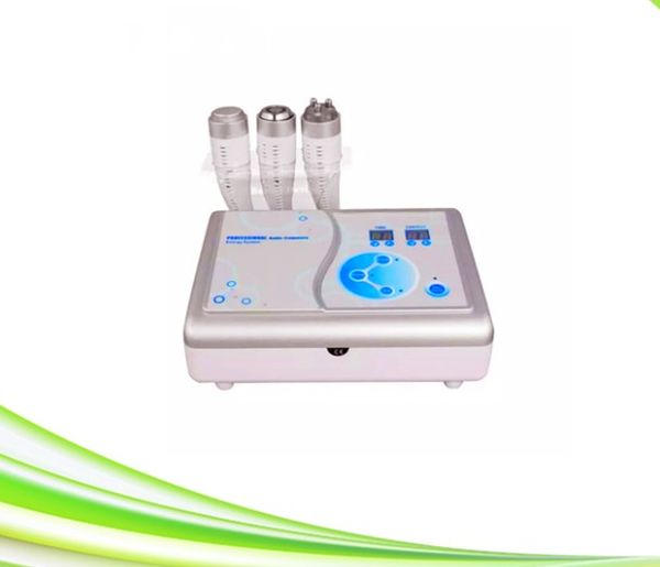 3 kit facial de blanchiment de visage tripolaire rf fonctionnel machine de beauté de soins de la peau