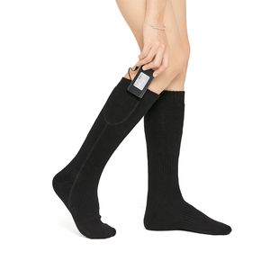 Calcetines calentadores ajustables de 3 marchas, calcetines calefactables eléctricos, batería recargable para mujeres y hombres, invierno, esquí al aire libre, ciclismo, deporte Heate