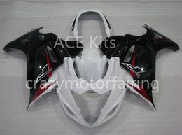 3 Gift Nieuwe Hot ABS Motorfiets Fairing Kits 100% Fit voor GSX650 F 2008 2012 GSX650F GSX650 08 12 White Black ASV4