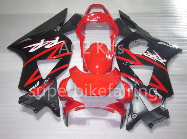 3 regalos Nuevos kits de carenado de motocicleta ABS calientes 100% aptos para Honda CBR900RR CBR954RR 2002 2003 900RR 954RR 02 03 conjunto de carrocería agradable Negro Rojo A20