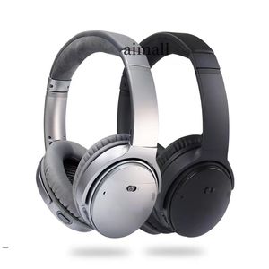 3 casques Elecphones sans fil Elecphones QC45 Bluetooth QC35 Entrepôt local Annulation du casque Beat Écouteur Head sans fil Mic de fil AIMALL QC5