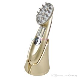 3 en 1 Anti-perte de cheveux Micro-courant radiofréquence RF EMS Photon LED Machine repousse des cheveux Comb6090857