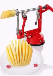 3 en 1 Pleeler Fruit Peeler Sinsirant Machine en acier inoxydable Machine de fruits de pomme Pleeled Tool Creative Home Kitchen Tools4464927