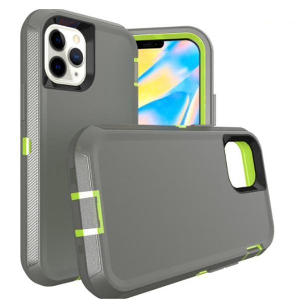 Funda de armadura 3 en 1 a prueba de golpes, funda de armadura Denfender para iPhone 15 14 11 12 13 Pro Max, funda protectora para teléfono móvil, fundas a prueba de golpes para robots