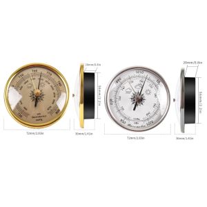 3 in 1 barometer Hygrometerthermometer Set visbarometer 72 mm huishouden