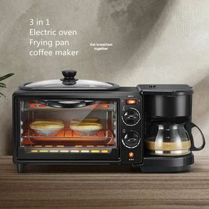 Machine à petit déjeuner 3 en 1, grille-pain rôti, four électrique, appareils de cuisine y240129