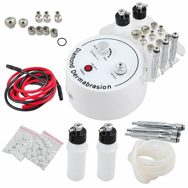 3in1 Diamant Microdermabrasion Dermabrasion Beauté Machine Soins De La Peau Peeling Vide Spray Anti Acné Points Noirs DHL Expédition Rapide