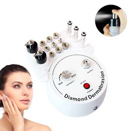 3 In 1 diamant microdermabrasie machine water spray peeling schoonheid machine rimpel verwijdering gezicht peeling tools