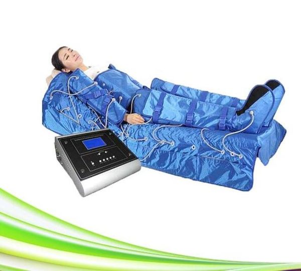3 en 1 máquina de terapia de presión corporal de aire de drenaje linfático con almohadillas ems de infrarrojo lejano para 3160755