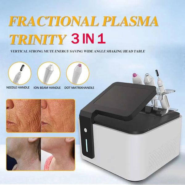 Stylo plasma fibroblaste 3 en 1 pour machine à plasma fibroblaste professionnel pour le traitement de l'acné de réduction des rides et le rajeunissement de la peau