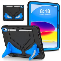 3 op 1 voor iPad Case Hybrid Robot Heavy Duty Shockproof Cover met Stander voor iPad Air 10.2 10.9 9.7