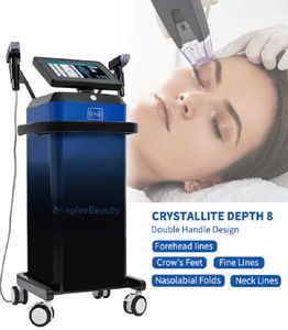 3 en 1 fractionné peau serrant Microneedle fractionné Rf Machine visage levage vergetures enlèvement Microneedling fractionné