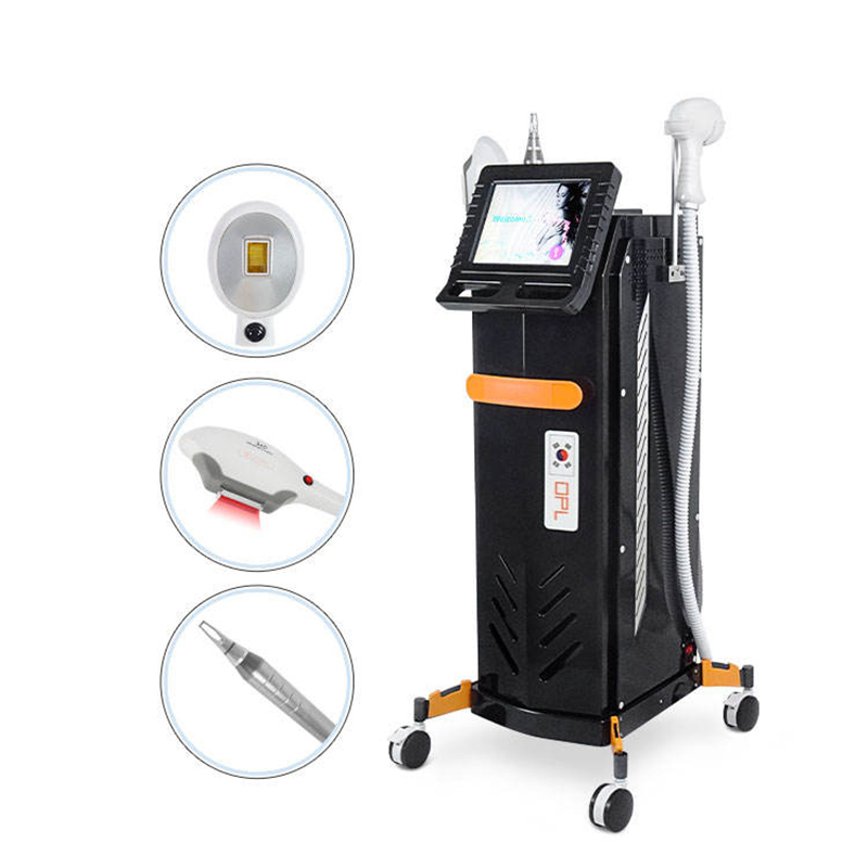 3 in 1 Hair And Tattoo Remove Diode Laser OPT 808 Professional Hair Removal Machine Pico Carbon Peeling Laser Tattoo Remover