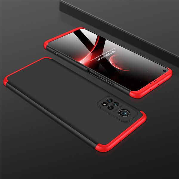 Étuis rigides 3 en 1 pour Xiaomi mi 10t Pro, étui de protection hybride pour téléphone portable, armure mate