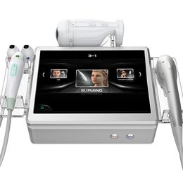 3 en 1 Hifu haute fréquence ultrasonique Vmax SMAS visage levage rides corps minceur beauté Machine