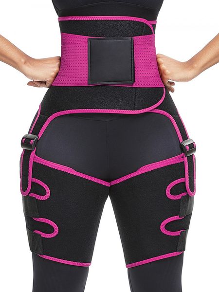 3-en-1 taille haute formateur cuisse tondeuse hanche Enhancer Yoga Fitness poids bout à bout minceur ceinture de soutien Hip Enhancer Shapewear pour les femmes
