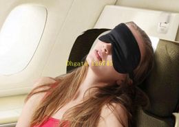 3 en 1 kit haute qualité voyage doux soie masque pour les yeux aides au sommeil couverture masque pour les yeux ombre bandeau éponge bouchons d'oreilles pochette bag7140032