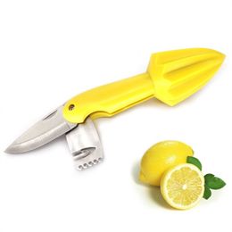 Presse-citron manuel 3 en 1, râpe à zesteur de citron vert, alésoir à agrumes, Gadgets de cuisine