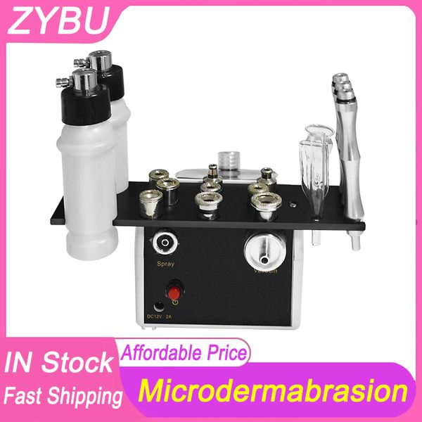 3 in 1 Mini Diamond Sket Spray Spray Exfoliation Machine de dermabrasion faciale Retirer les pointes noires rides cicatrices